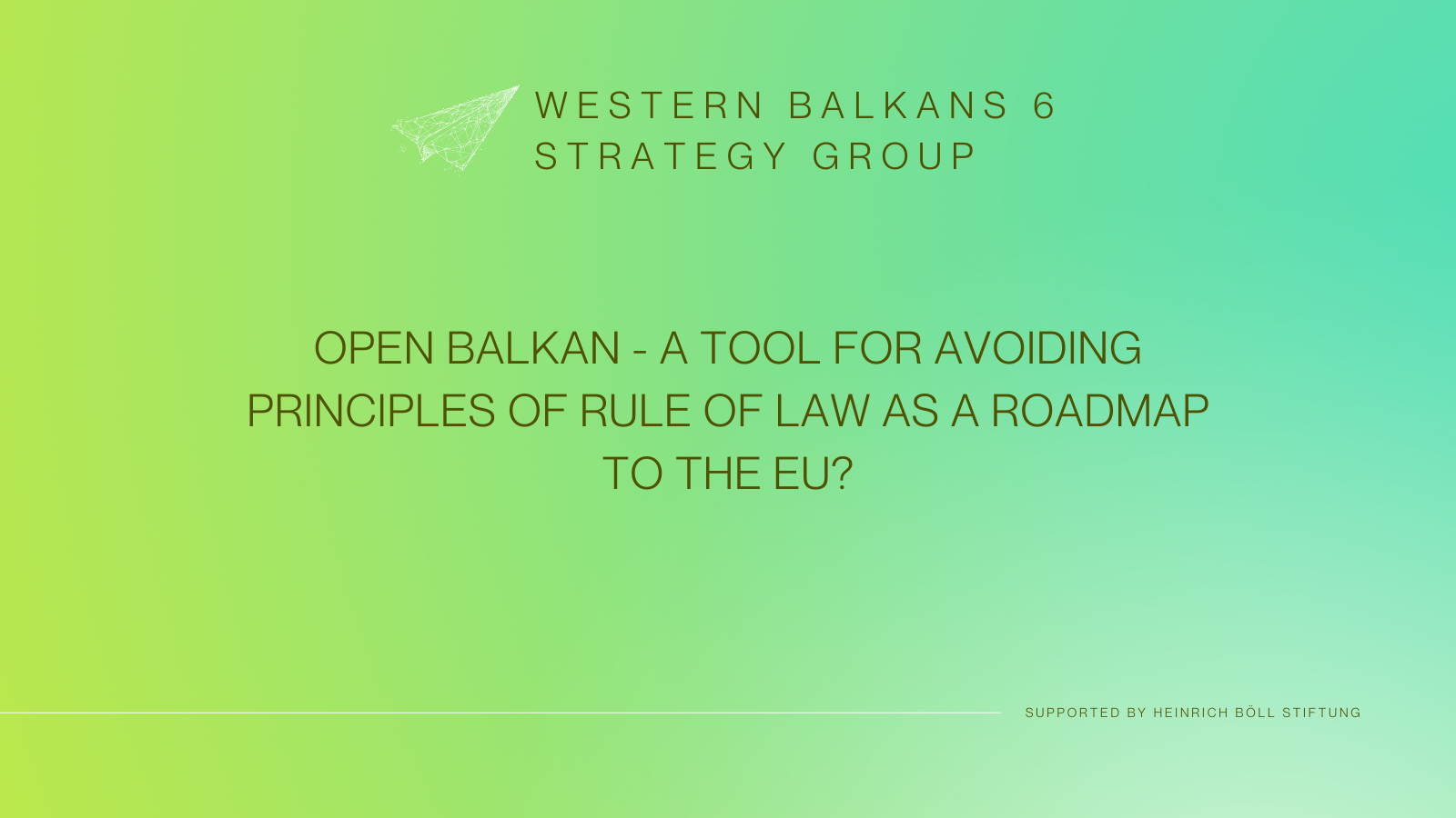 Open Balkans statement Open Balkans statement