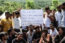 Migrants in Camp in Bihać