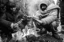 Last days of the camp Vučjak