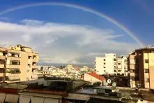 Rainbow panorama, Tirana, Albania