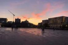 Skanderbeg place, Tirana Albania
