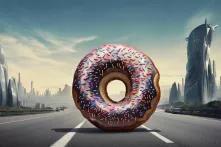 Model ekonomije krafne - ilustracija