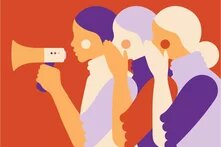 »Verstärken Sie die Stimmen der Frauen«