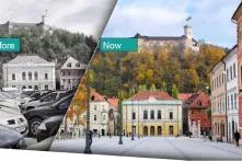 Ljubljana - before and after