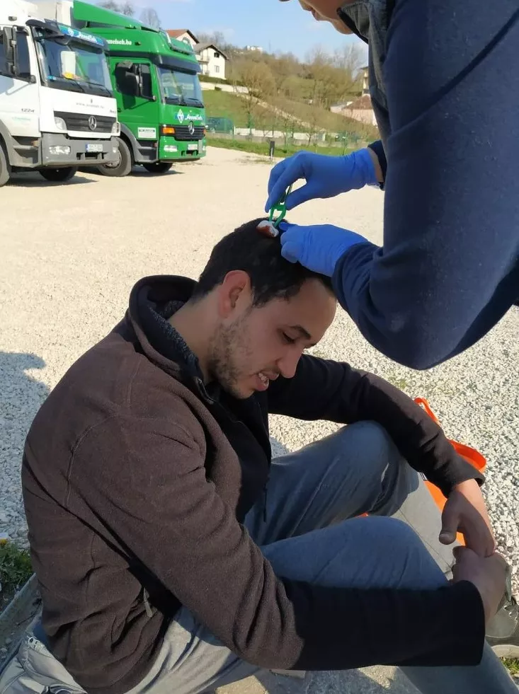 Migrants crisis Velika Kladuša USK