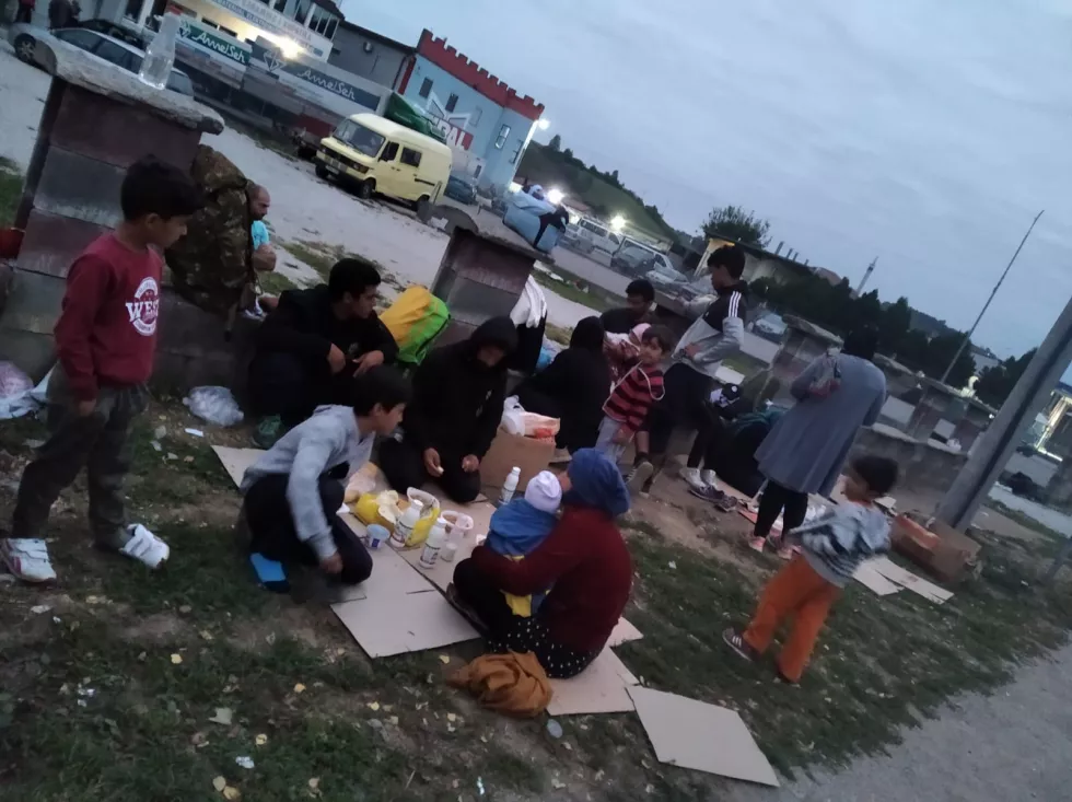 Migrants crisis Velika Kladuša USK