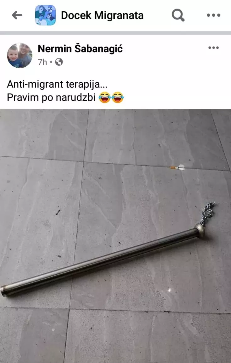 Migrants crisis Velika Kladuša USK