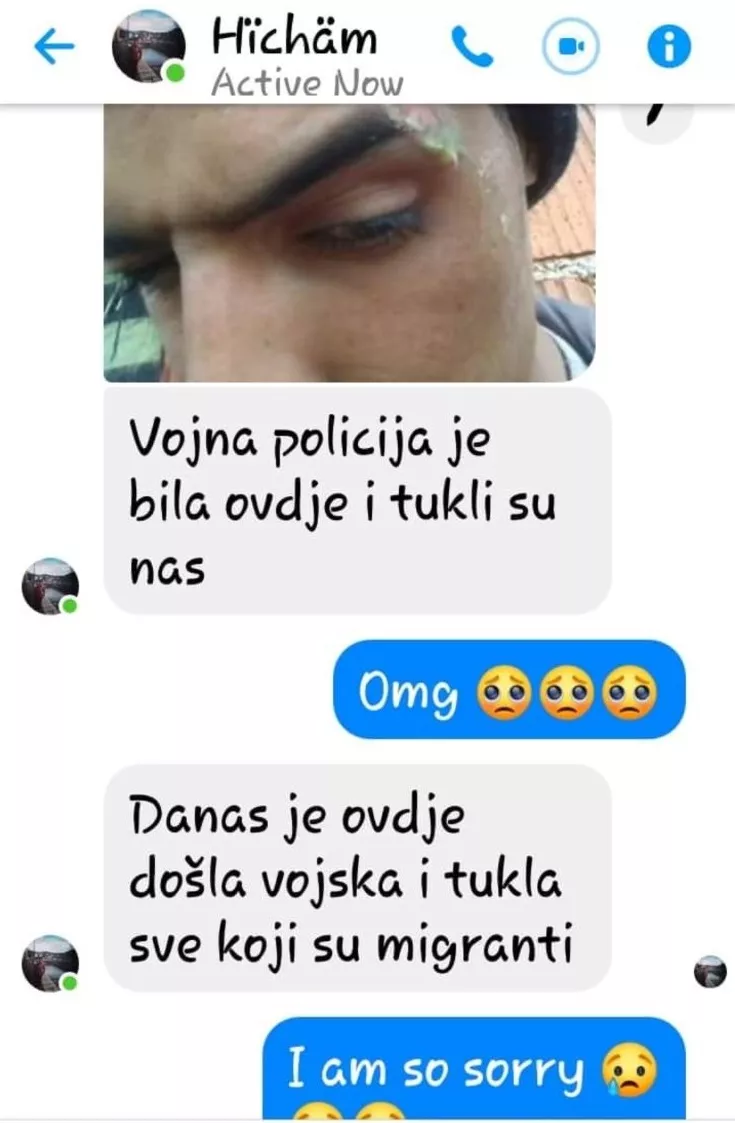 Migrants crisis Velika Kladuša USK