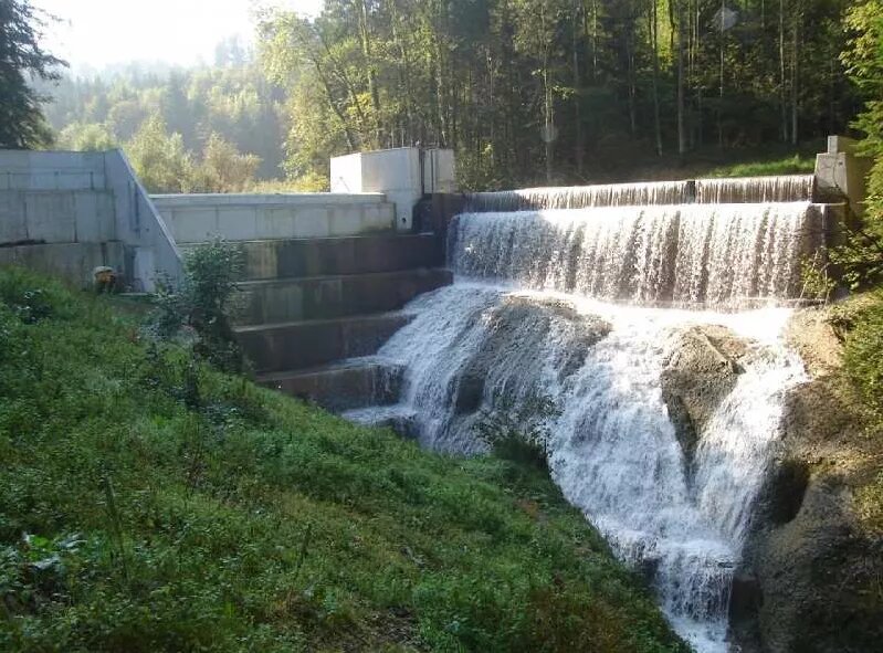 Small hydropower plant Buchholz, Switzerland