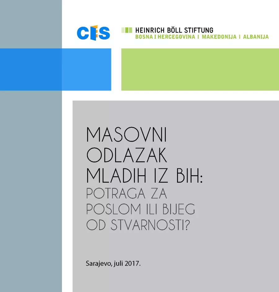Studija: Masovni odlazak mladih iz BiH: potraga za poslom ili bijeg od stvarnosti? Studija: Masovni odlazak mladih iz BiH: potraga za poslom ili bijeg od stvarnosti?