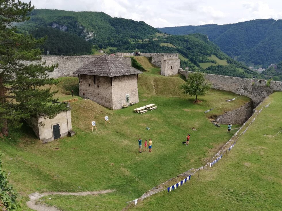 Festung in Jajce Festung in Jajce