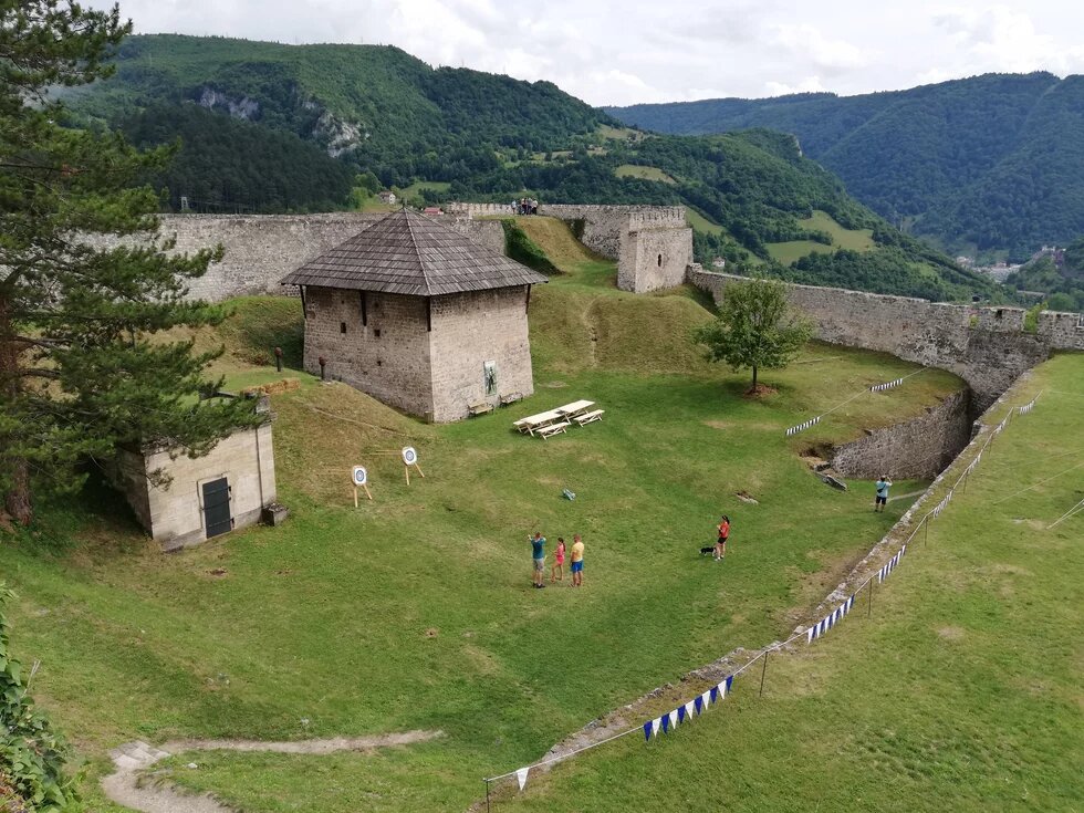 Festung in Jajce